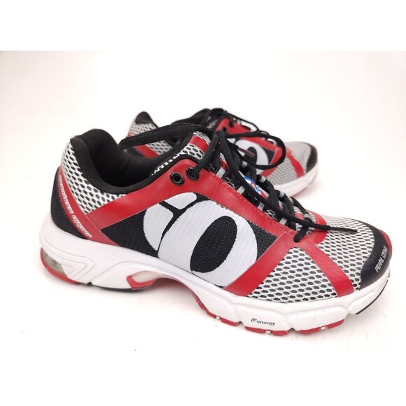 Pearl Izumi Syncro Fuel Road Road II Shoes Mens Size 8 Black Red